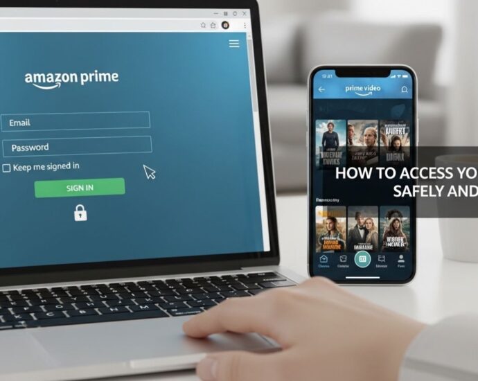 log in to Amazon Prime