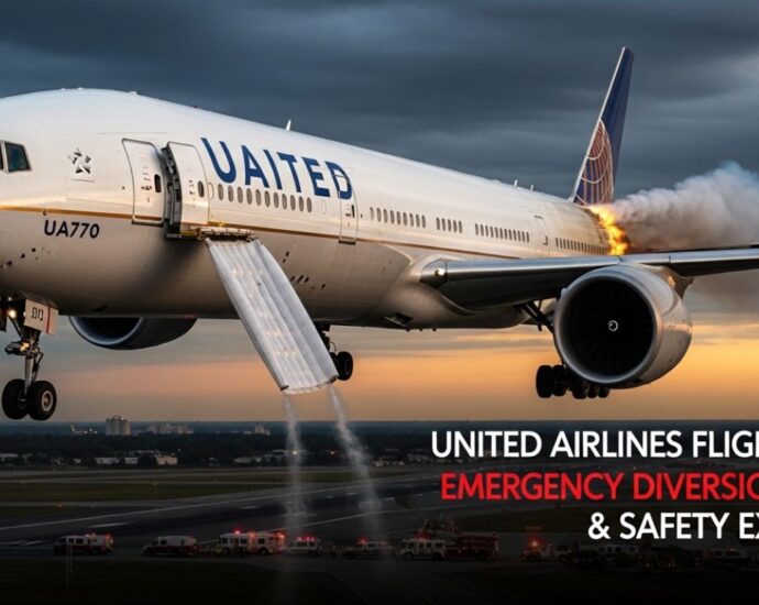 United Airlines Flight UA770 made an emergency